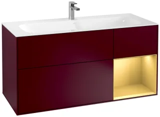 Villeroy & Boch Waschtischunterschrank Finion G07 1196x591x498mm Wandbel, G070HFHB G070HFHB