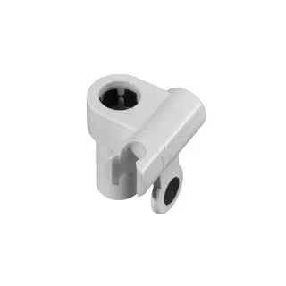 Hewi Brausehalter 950.33DE019098 signalweiß, antimikrobiell, für Stangen d= 33mm, Kunststoff