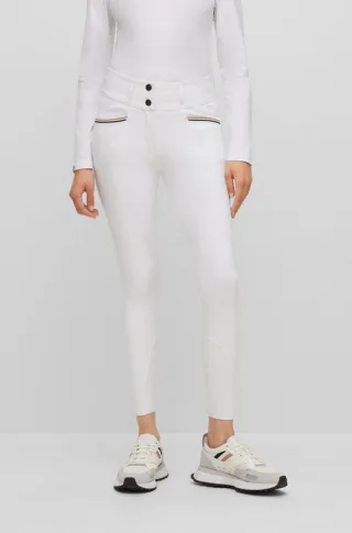 Reithose BO Hailey High Waist Summer Damen, Vollgrip