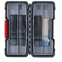 BOSCH Säbelsägeblatt Stichsägeblatt-Set Wood and Metal, 40-teilig 2607010904
