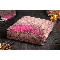 riess-ambiente Bodenkissen XL MODERN ART 70cm rot / pink, Sitzkissen · abstraktes Muster · Modern Design