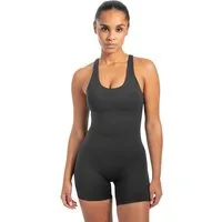 Smilodox Jumpsuit Aleyna, ärmelloser Einteiler kurz, Overall mit Shaped Fit atmungsaktiv, elastischer Sportanzug, figurbetonend, Fitness