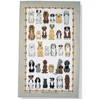 Ulster Weavers Geschirrtuch Dogs Arrived, (Set, 1-tlg., 1-teilig), 100% Baumwolle 48x74cm Küchentuch