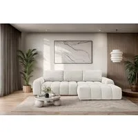 OTTO home Ecksofa AZITA L-Form, 270 cm - OTTO. Verlässliche Qualität., wahlweise als Schlafsofa m. Bettkasten, Bubble-Optik