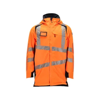 MASCOT Herren Parka ACCELERATE SAFE Hi-vis Orange / Schwarzblau L - 19030-449-14010-L
