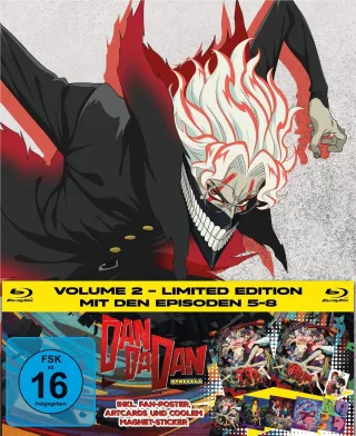 DAN DA DAN - Staffel 1 Volume 2 LTD. - Mit Fan-Poster Artcards und Magnet-Sticker [Blu-ray]