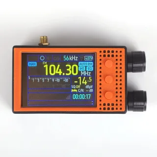 ESP32-WROOM-32U Full-Band Digital Radio 2.8 Inch IPS Screen FM SW MW LW WiFi Bluetooth Type-C 5000mAh SMA Antenna Portab