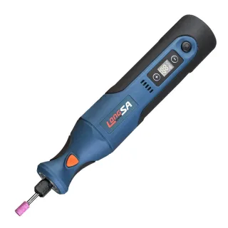 7.4V Electric Grinder Rotary Tool High Power Lithium Battery 12 Speed Digital Display for Precision Grinding Polishing C