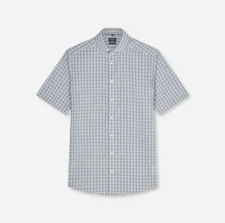 OLYMP - Modern fit: Hemd grün - Gr. - 39