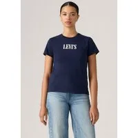 Levi's® Rundhalsshirt THE PERFECT TEE mit Logo im Metallic-Holo Print
