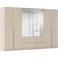 OTTO home Drehtürenschrank Kleiderschrank Schrank Garderobe AGORDO mit Dekor- oder Hochglanzfront (in zwei Griff-Farben, Breiten 91-360 cm) mit Außenschubkästen, in 7 Breiten und 2 Höhen MADE IN GERMANY