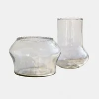 Mirabeau Windlicht Windlicht 2er Set Lumiras klar (2er Set, 2er Set)