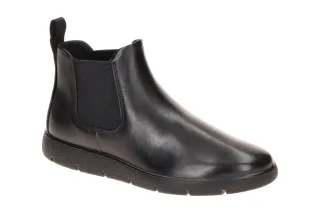 Ecco 23931301001 BELLA 2 Chelsea Boot Damen Schwarz PU Sohle Keilabsatz