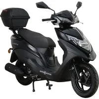 Alpha Motors Motorroller Topdrive, 125 ccm, 85 km/h, Euro 5+, (Spar-Set, mit Topcase), mit USB-Anschluss