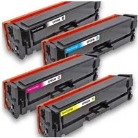 Tonerkartusche D&C Toner-Set kompatibel zu HP 205A für Color LaserJet Pro MFP M181fw, (Kompatibel für HP Color LaserJet Pro MFP M 181 fw 205A), fw