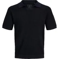 Jack & Jones Poloshirt Blahudson Knit Split Neck mit Splitneck-Ausschnitt