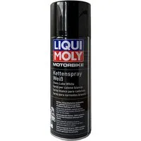 Liqui Moly Motorrad-Additiv Liqui Moly Motorbike Ketten­spray weiß, 0.4 l, (1-St)