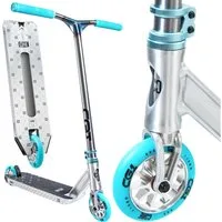 Core Action Sports Stuntscooter CORE CG1 Stunt-Scooter Park H=81cm Silber Gebürstet / Türkis