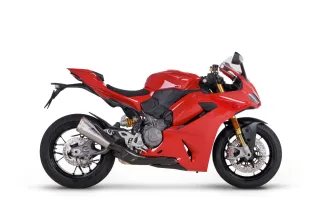 Sport Auspuff ZARD Slip-On TITAN + Carbonschild Ducati Panigale V2 Bj.2025-2026 EURO5+ / e-geprüft