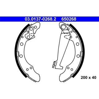ATE Bremsbacken hinten Audi Seat Skoda VW 03.0137-0268.2