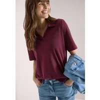 CECIL Poloshirt in Unifarbe