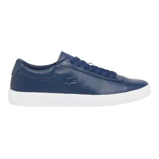 Lacoste - "Baseshot" Sneaker für Herren, Leder (Marine/Weiß)