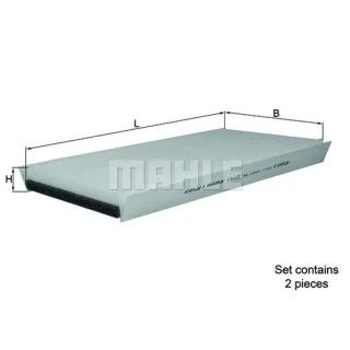 Mahle Innenraumfilter BMW 7er E65 LA173/S