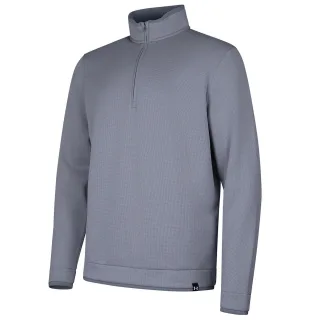 Under Armour - Fleece-Oberteil mit kurzem Reißverschluss für Herren (Stahl)