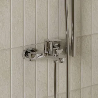 Kludi X1 Wannen- und Duscharmatur 326910575 chrom