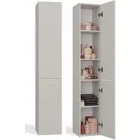 MAGOWA Badkommode BADEZIMMERSCHRANK / REGAL / SÄULE – MODELL NEL II, Höhe 174 cm - Breite 31 cm - Tiefe 30 cm