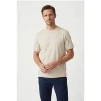BOSS GREEN T-Shirt Tee 10 Relaxed Fit 100% Cotton, Logo Centered, Rundhals