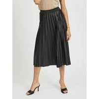 Vila Plisseerock VINITBAN SKIRT - NOOS Materialmix