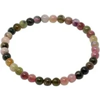 Schmuck Krone Armband Armband aus Turmalin Ø 5mm endlos dehnbar