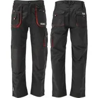 TRIZERATOP Arbeitshose Arbeitshose DUERO schwarz/rot Gr. L