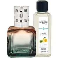 MAISON BERGER PARIS Duftlampe Geschenkset Ice Cube Pfirsich-Grün