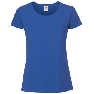 Fruit Of The Loom Damen/Damen Ringspun Premium T-Shirt (Cobalt)