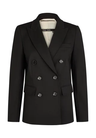 Marc Aurel - Blazer aus Komfortjersey black - Gr. - 44