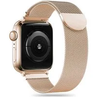 TECH PROTECT Smartwatch-Armband für Apple Watch (42/44/45/49 mm), Elegantes Edelstahl-Milanese Armband