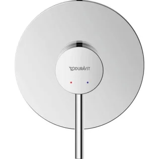 Duravit Circle Unterputz-Brausearmatur CE4210007010 Rosette rund, chrom