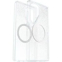 React, Handyhülle transparent, Samsung Galaxy S25 Ultra, Clear Glitter
