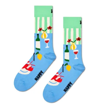 happy socks - Dinner Sock Blau - Gr. - 43.5