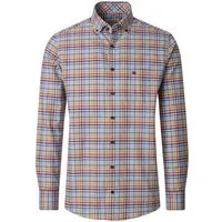 Redmond Langarmhemd kariert Comfort Fit