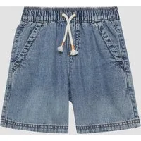 s.Oliver Jeansshorts Jeans-Hose Bermuda Jeans pull-on / Loose Fit / High Rise / Wide Leg