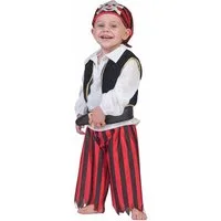Funny Fashion Piraten-Kostüm Baby Pirat Seefahrer Kostüm