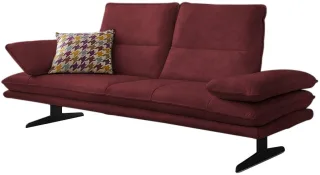 W.SCHILLIG 2-Sitzer "broadway" Sitztiefenverstellung, Kopfteil- & Seitenteilverstellung, Breite 216cm