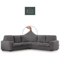 Belmarti Ecksofahusse 1-teiliger elastischer Ecksofabezug, made in Spain, elastisches Material, hochwertiger und langlebiger Baumwollmix