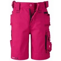 Engelbert Strauss Shorts Short e.s.motion 2020, Kinder Farbe beere / dunkelblau robust