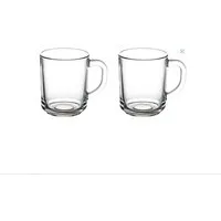 Pasabahce Glas Pasabahce 2er Teeglas mit henkel Tee 55029