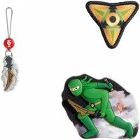 Step by Step Schulranzen MAGIC MAGS Ninja Kimo 3-teilig (3-teilig), Motivanhänger, Glücksbringer