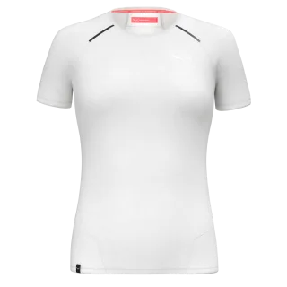 SALEWA - Pedroc Dry'Ton Hybrid T-Shirt Damen - Weiss (Gr.38)